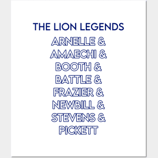 The Lion Legends Posters and Art